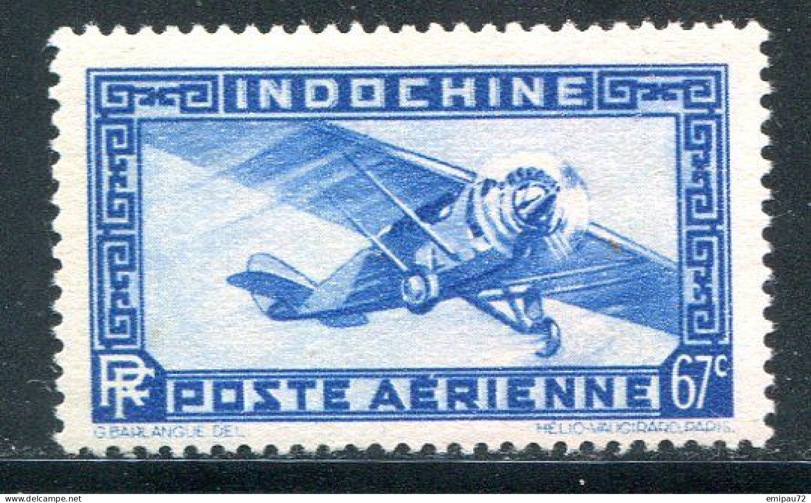 INDOCHINE- P.A Y&T N°10A- Neuf Sans Gomme - Poste Aérienne