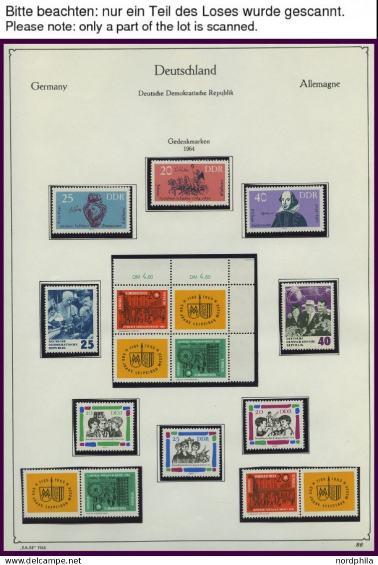 JAHRGÄNGE 1004-Bl. 22 , 1964, Kompletter Jahrgang, Pracht - Andere & Zonder Classificatie