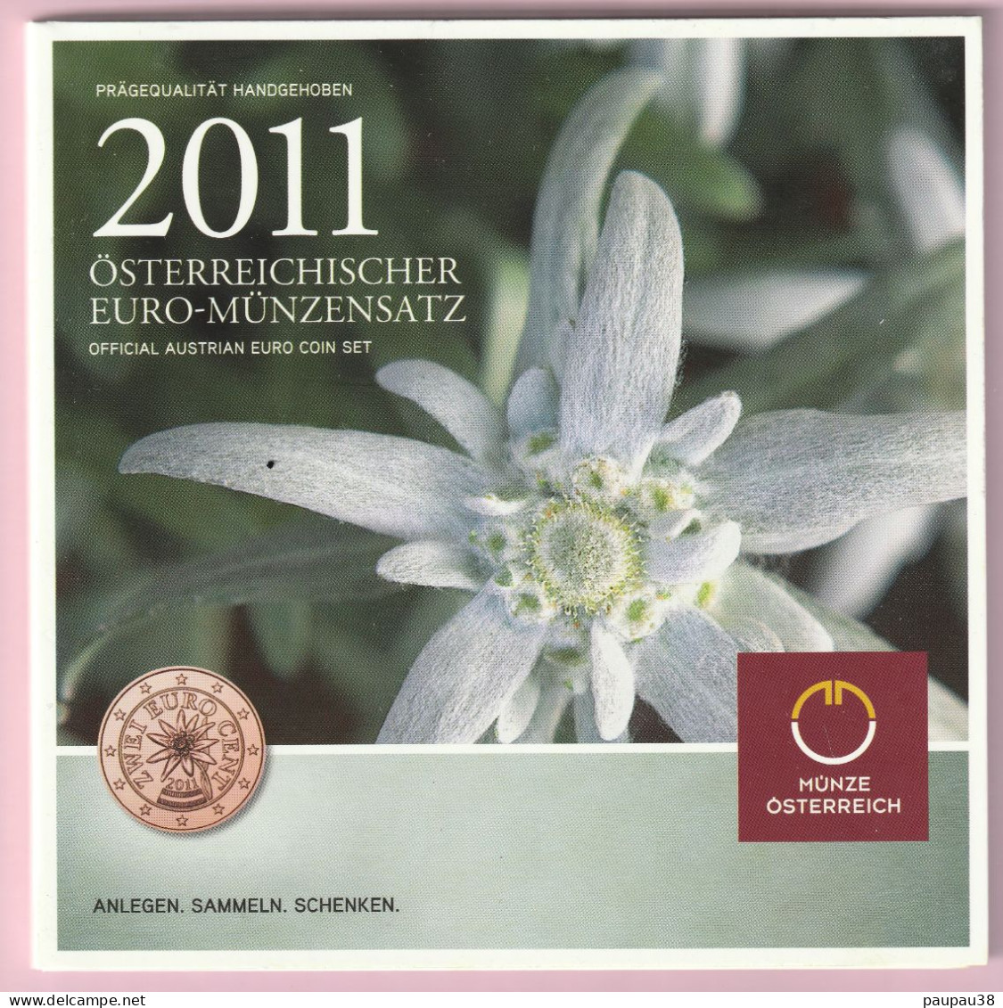 COFFRET EUROS AUTRICHE 2011 NEUF FDC - 8 MONNAIES - Oesterreich