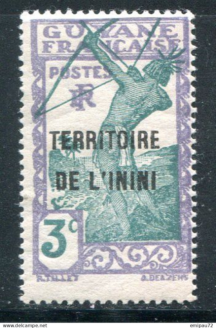 ININI- Y&T N°36- Neuf Sans Gomme - Unused Stamps