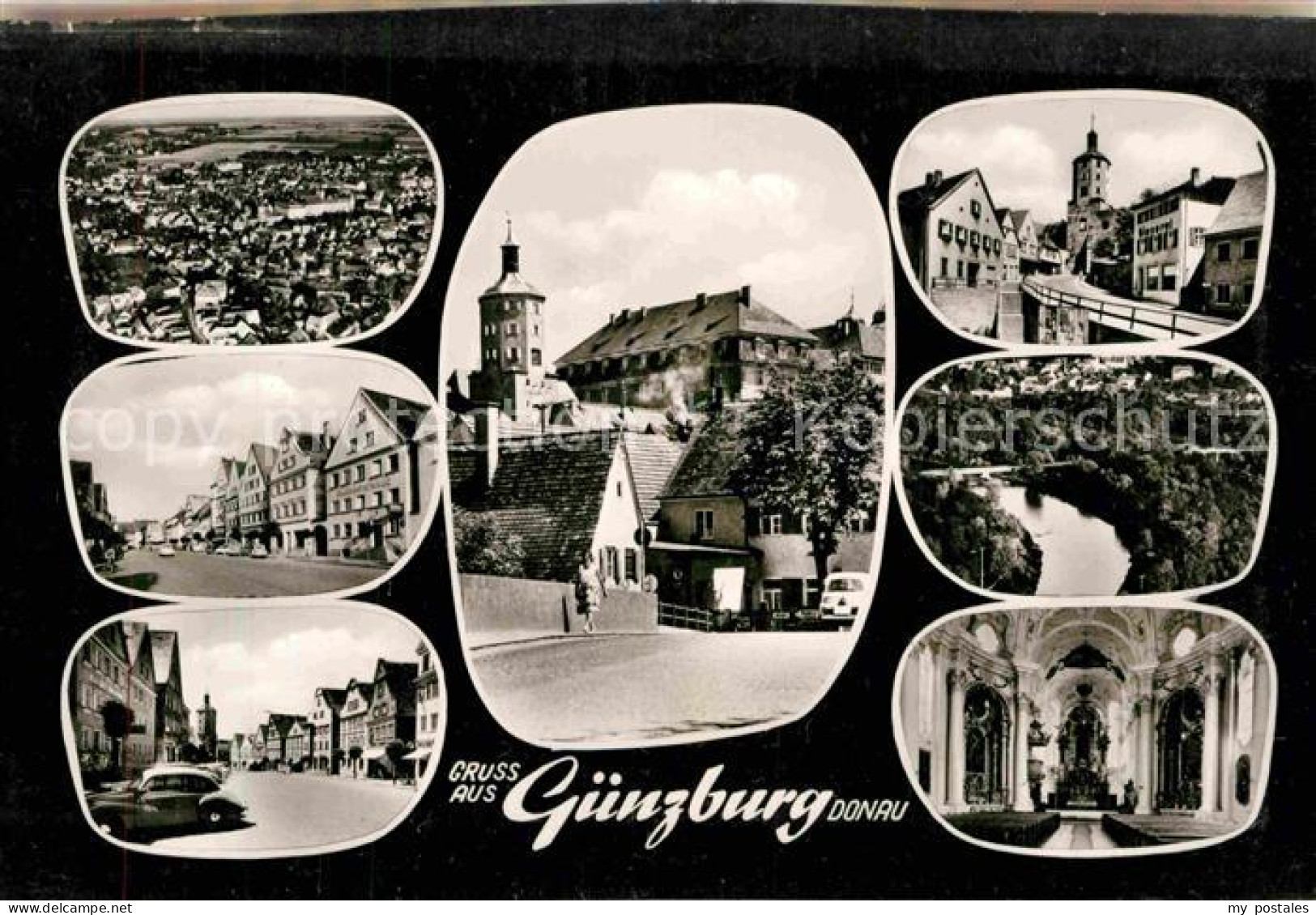 42731196 Guenzburg Kirche Innen Bruecke Stadtansichten Guenzburg - Günzburg