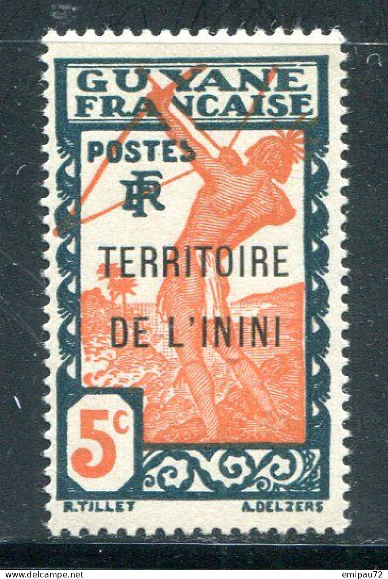 ININI- Y&T N°4- Neuf Sans Charnière ** - Unused Stamps