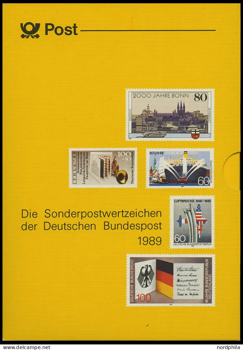 JAHRESZUSAMMENSTELLUNGEN J 17 , 1989, Jahreszusammenstellung, Pracht, Mi. 100.- - Autres & Non Classés