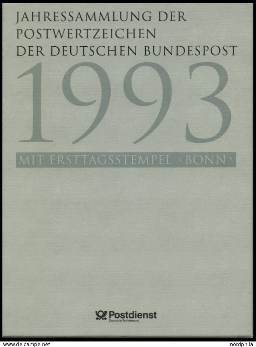 JAHRESSAMMLUNGEN Js 1 , 1993, Jahressammlung, Pracht, Mi. 180.- - Sonstige & Ohne Zuordnung