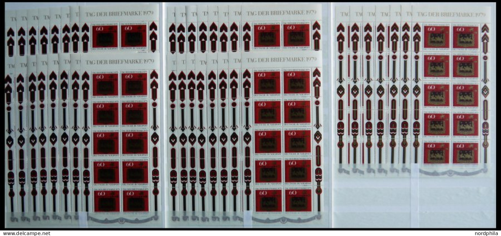 ENGROS 1023KB , 1979, Tag Der Briefmarke Im Kleinbogen, 70x, Postfrisch, Pracht, Mi. 980.- - Andere & Zonder Classificatie