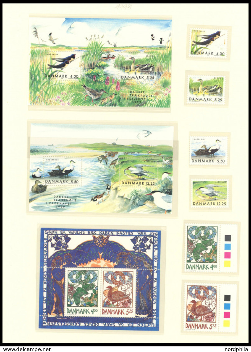 SAMMLUNGEN, LOTS 767-1233 , 1983-1999, Postfrisch Komplett Auf Seiten, Dazu MH 42-44, Pracht - Collections