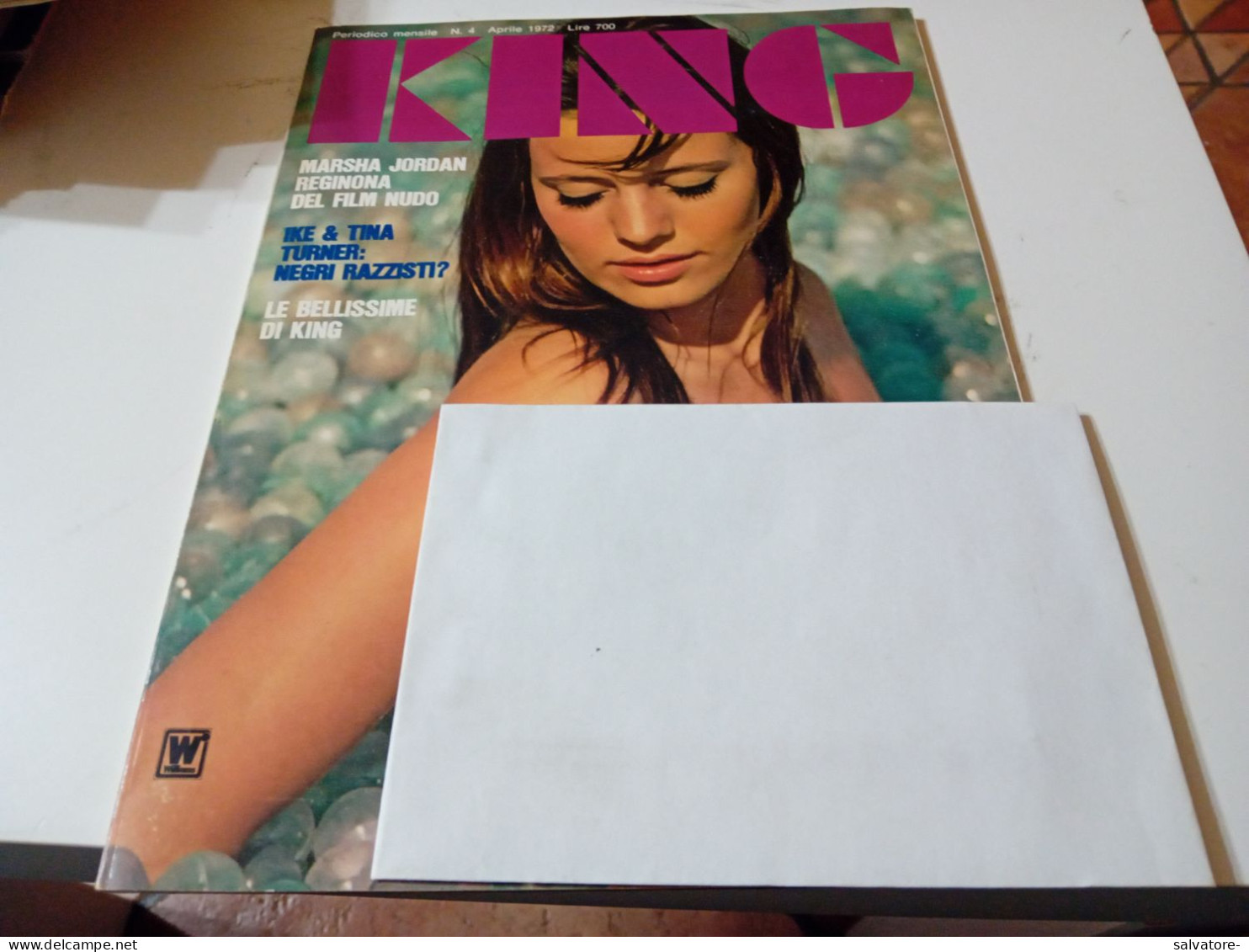 RIVISTA KING- PERIODO MENSILE- NUMERO 4- APRILE 1972 - Santé Et Beauté