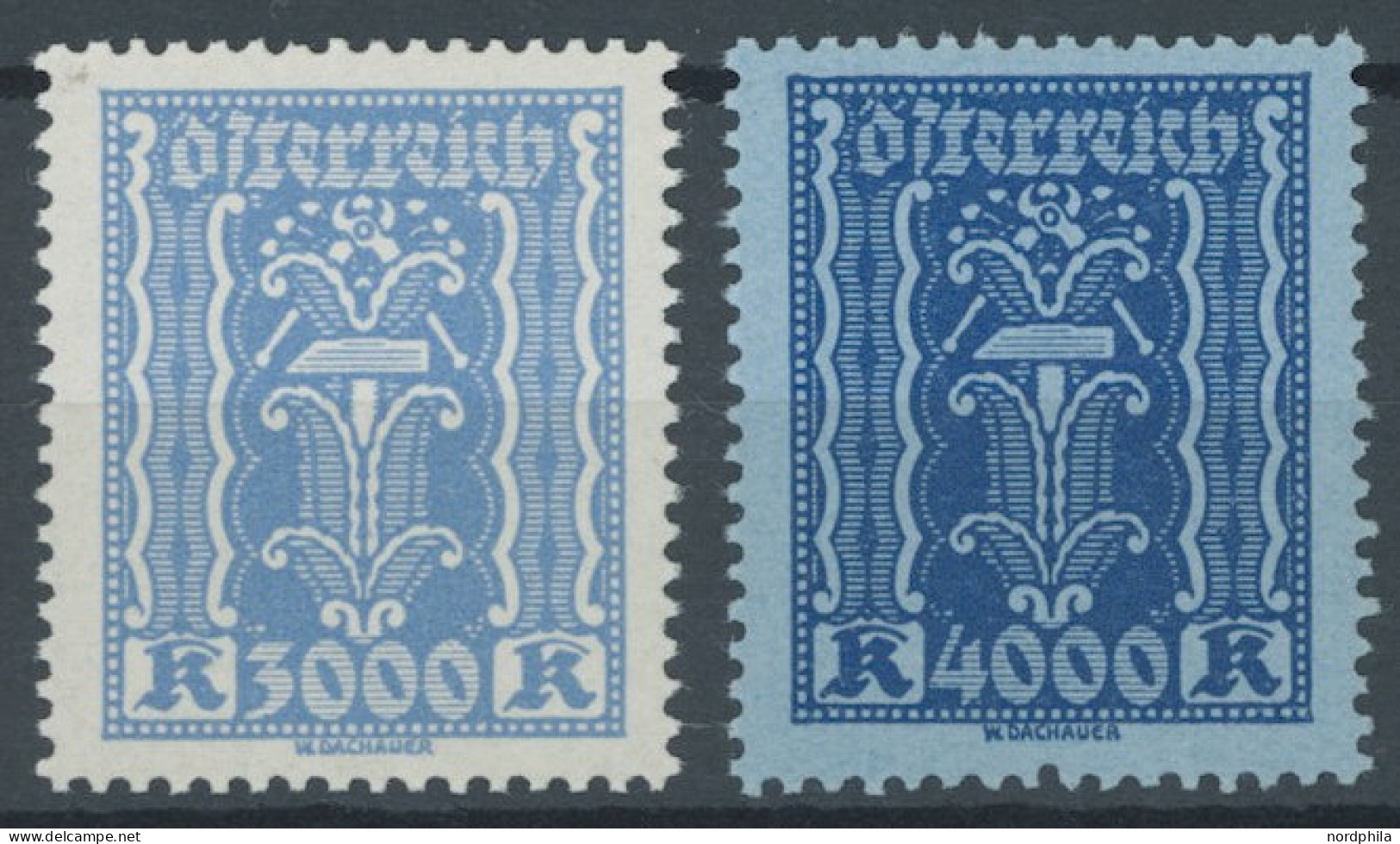 ÖSTERREICH 1918-1938 360-97 , 1922, Freimarken, Postfrischer Prachtsatz, Mi. 270.- - Autres & Non Classés