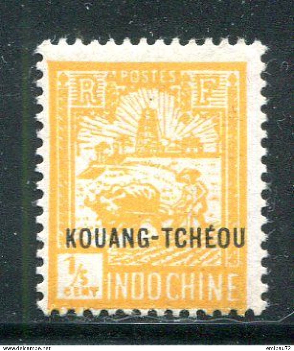 KOUANG TCHEOU- Y&T N°74- Neuf Avec Charnière * - Unused Stamps