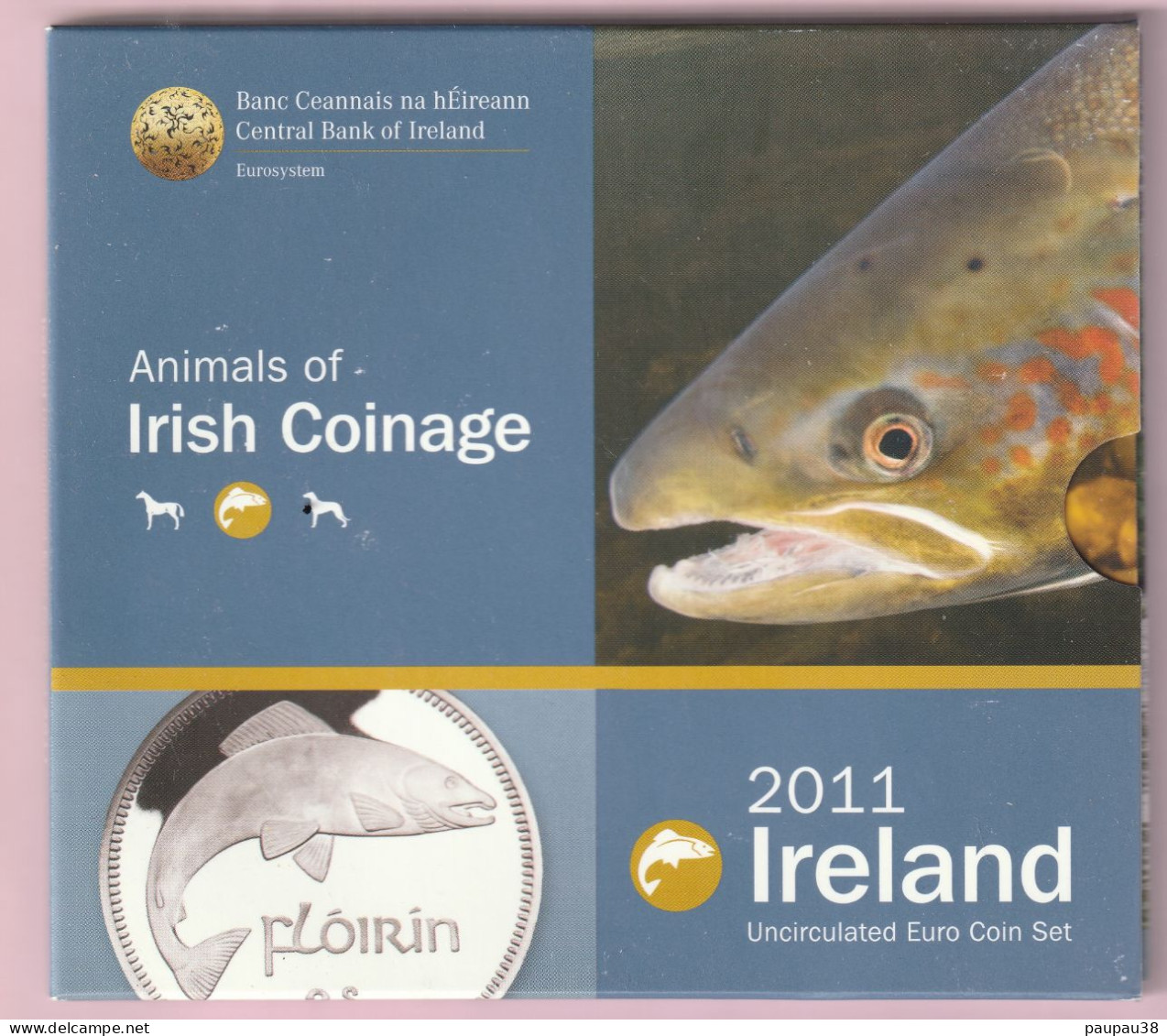 COFFRET EUROS IRLANDE 2011 NEUF FDC - 8 MONNAIES - Irland