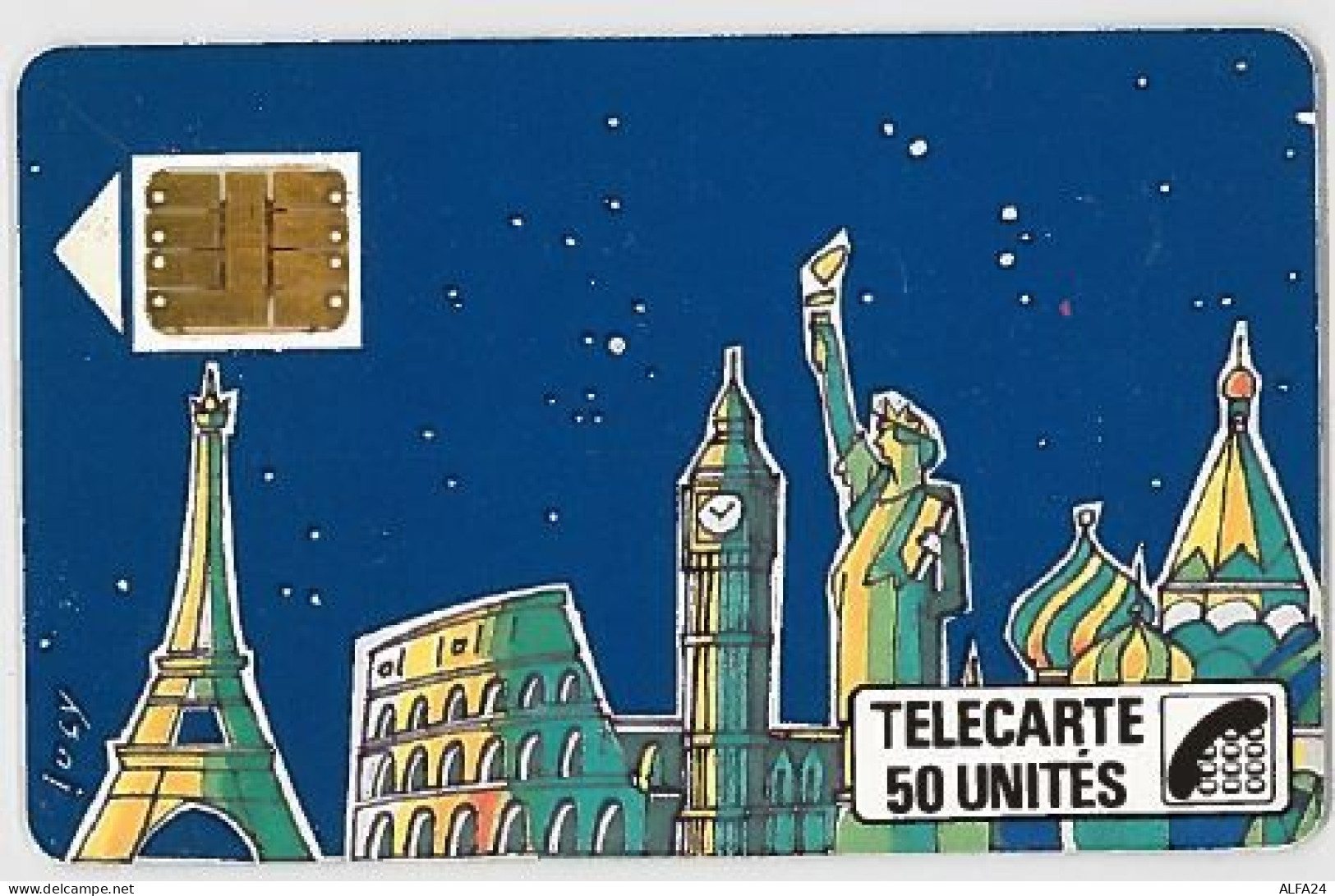 TELECARTE F59 LUCY - 1989