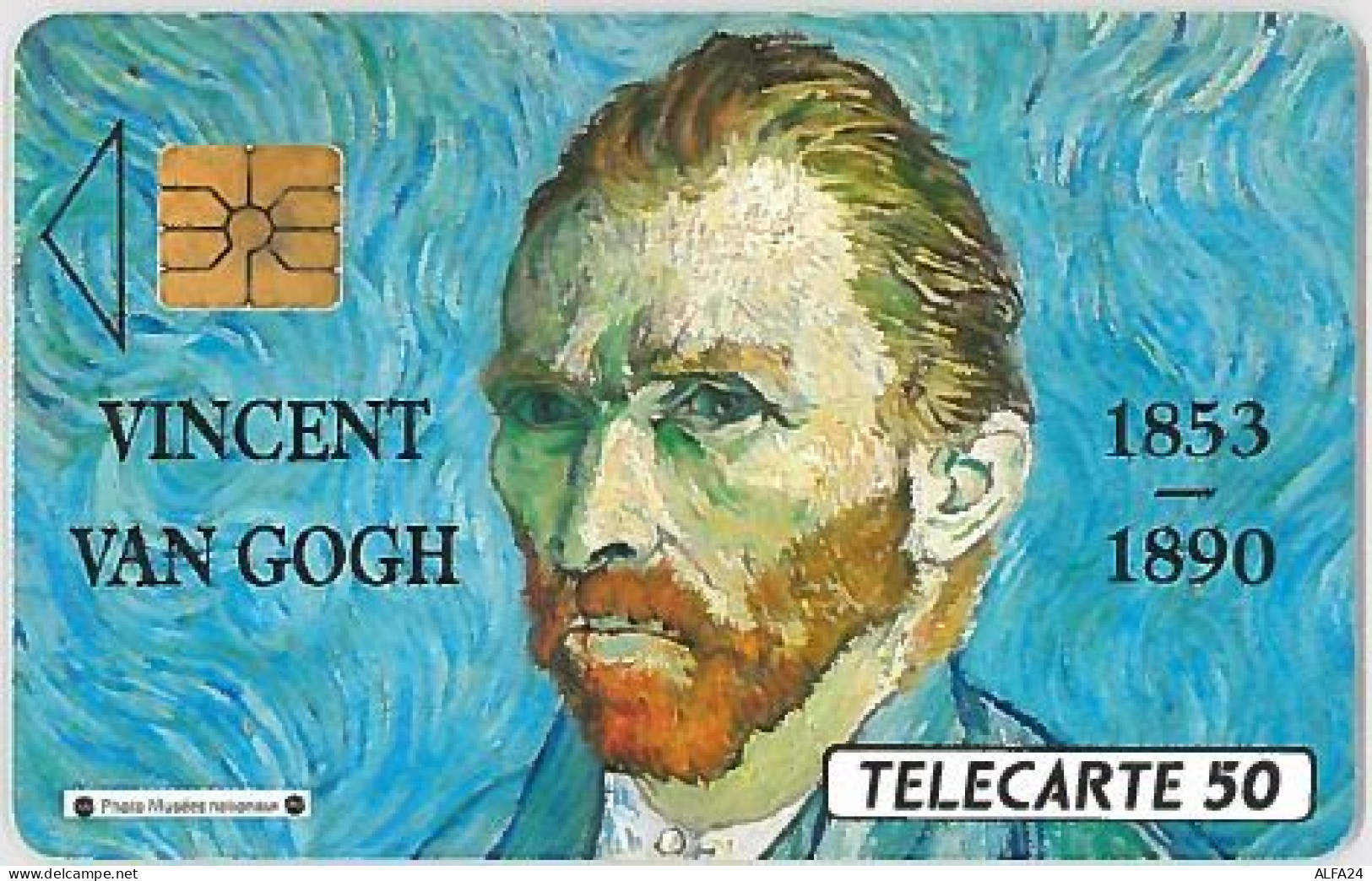 TELECARTE F113 VAN GOGH (2) - 1990