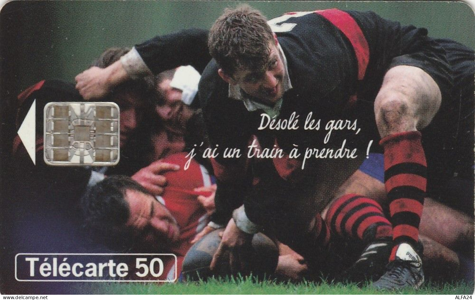 TELECARTE F623 SNCF TOULOUSSE RUGBY - 1996