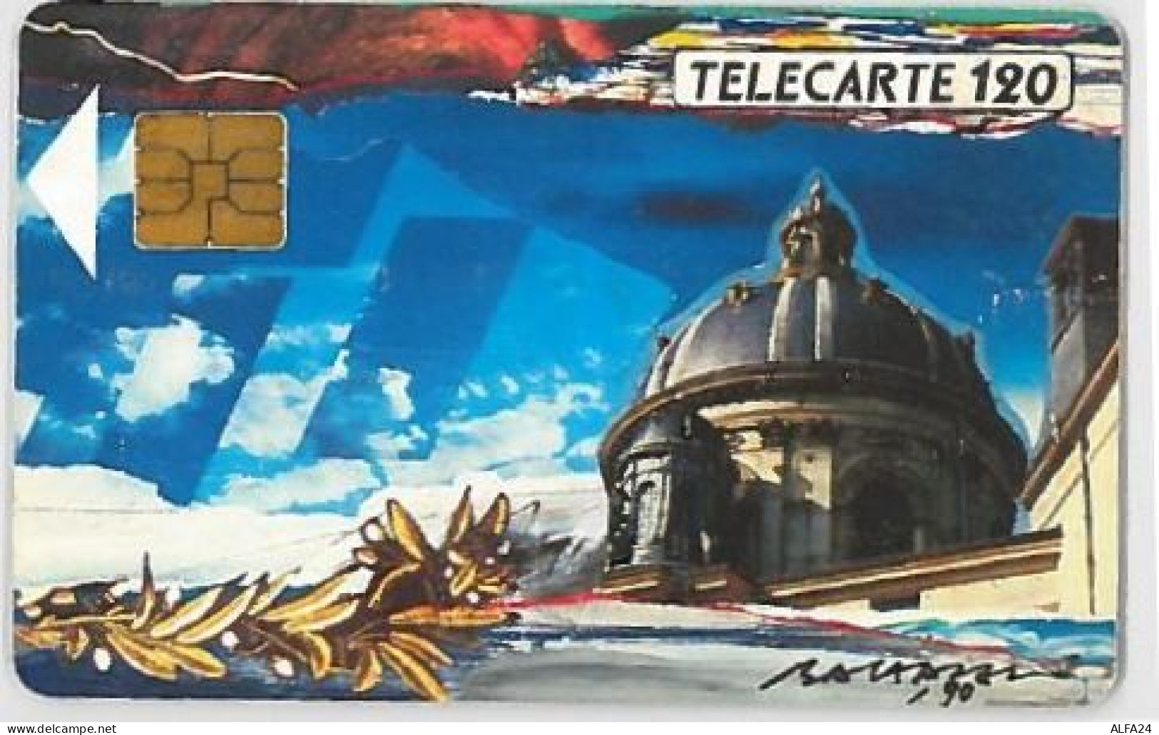 TELECARTE F116D LA COUPOLE - 1991