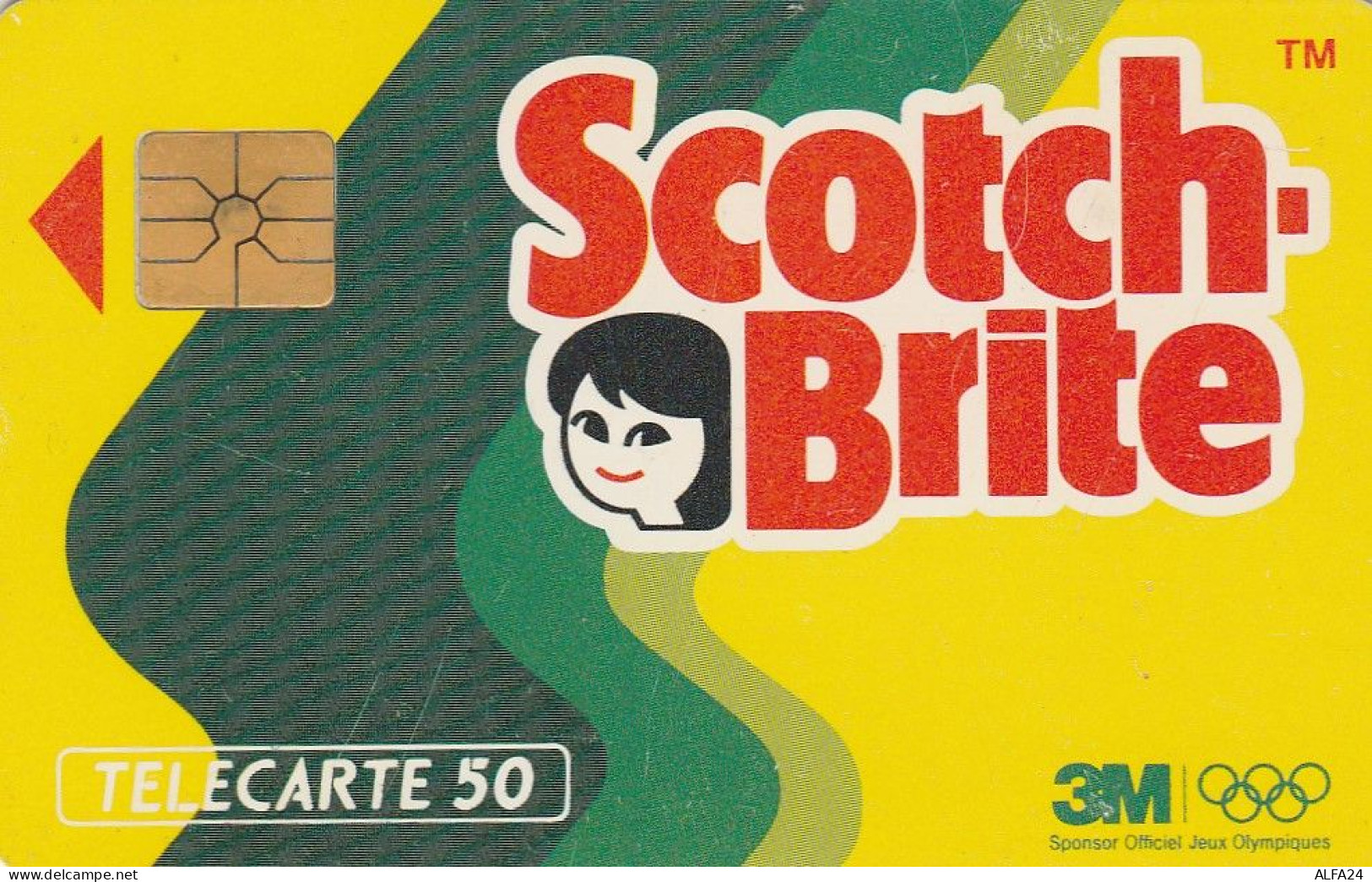 TELECARTE F225 SCOTCH BRITE - 1992