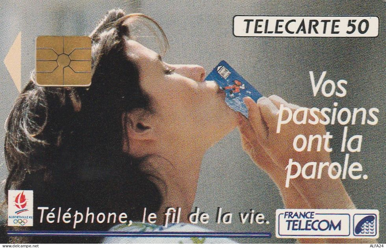 TELECARTE F239 VOS PASSIONS ONT LA PAROLE - 1992