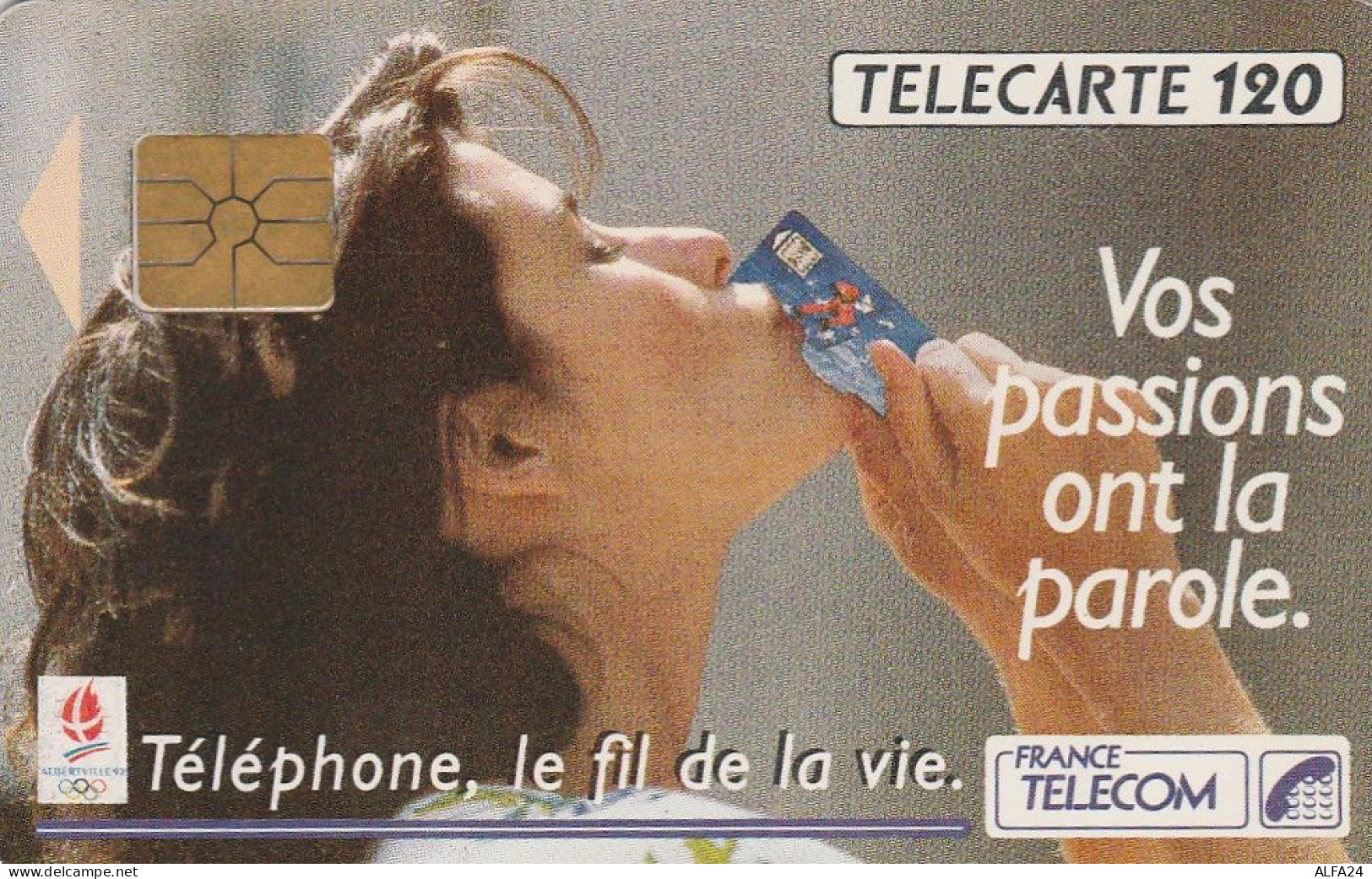 TELECARTE F239 VOS PASSIONS ONT LA PAROLE (2) - 1992