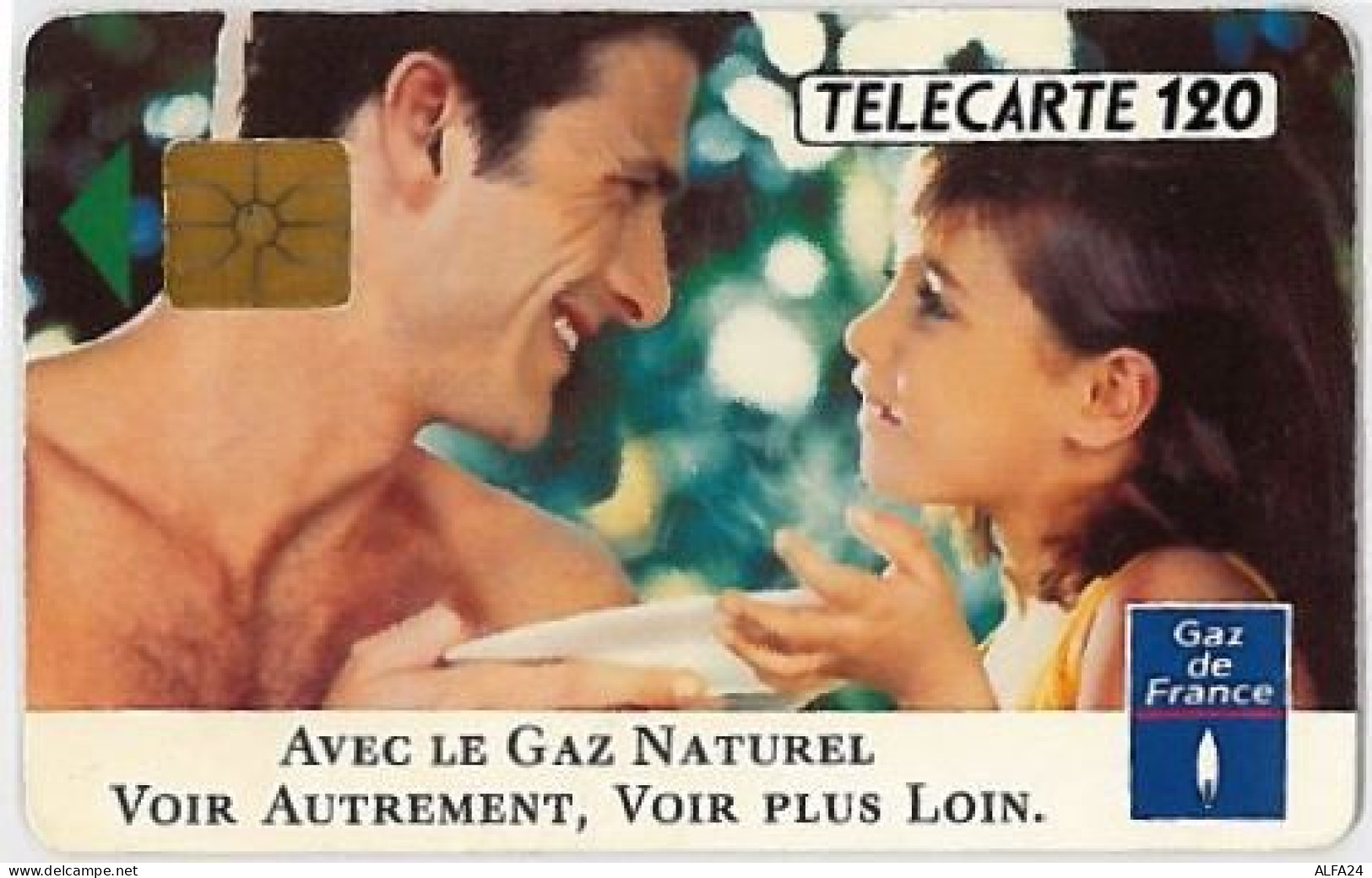 TELECARTE F243 GDF PERE - 1992