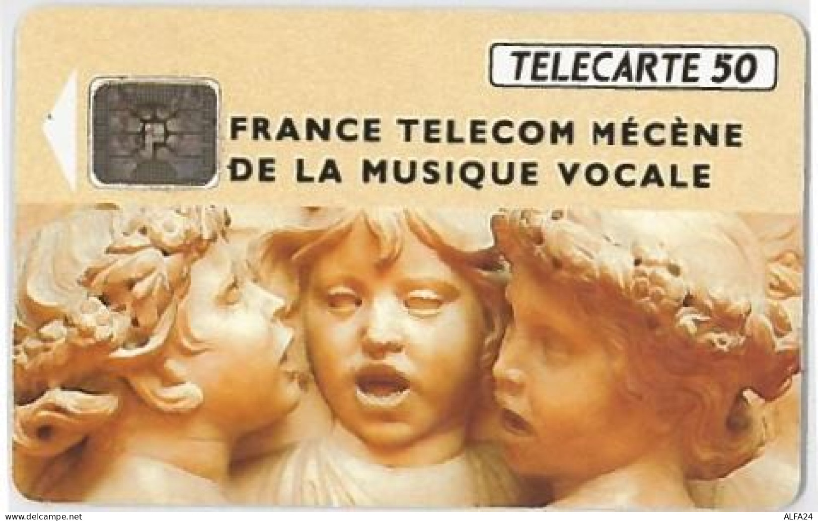 TELECARTE F291Ab MUSIQUE VOCALE (2) - 1992