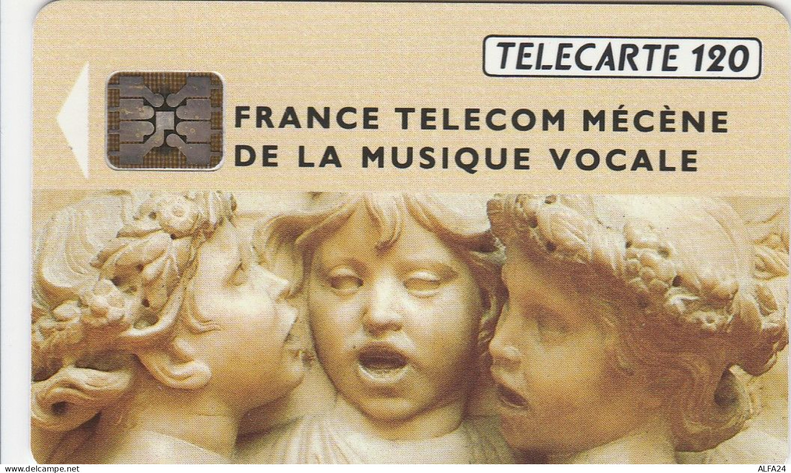 TELECARTE F292Aa MUSIQUE VOCALE - 1992