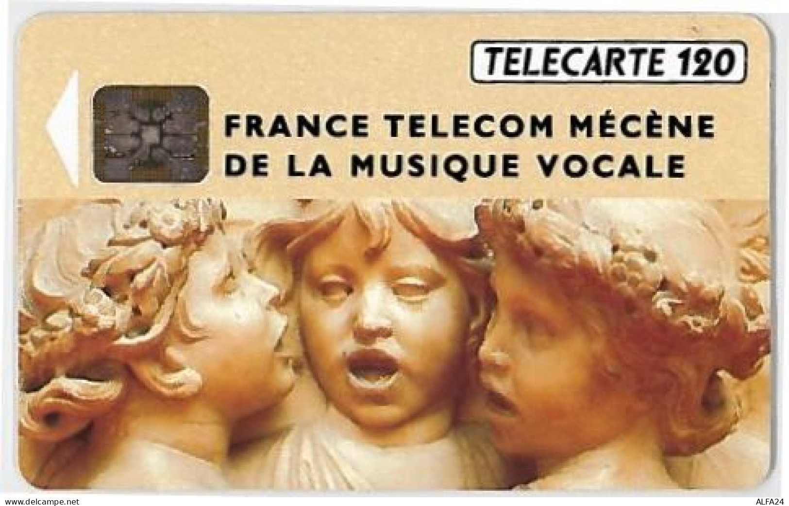 TELECARTE F292Aa MUSIQUE VOCALE (2) - 1992
