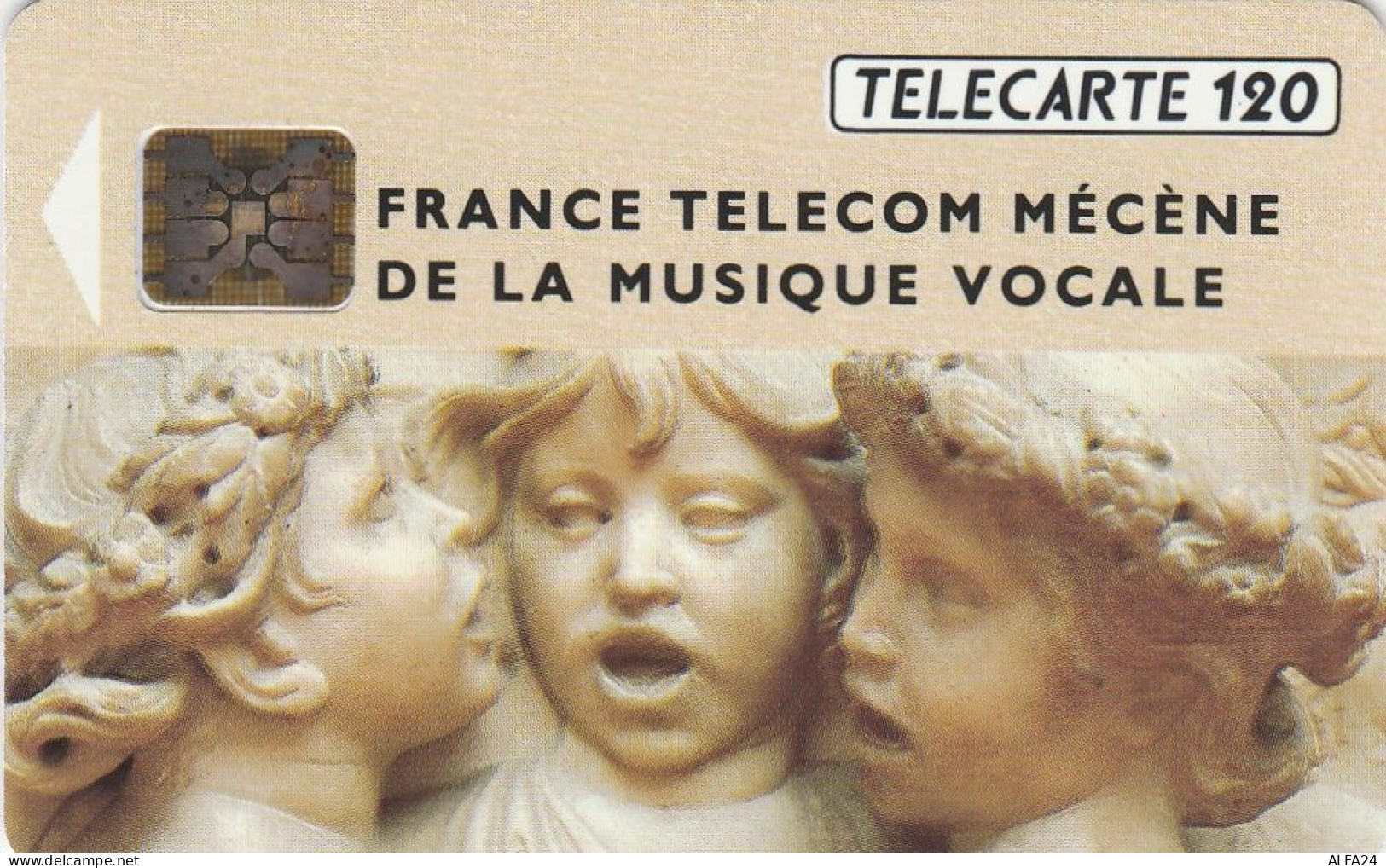 TELECARTE F292Ab MUSIQUE VOCALE - 1992