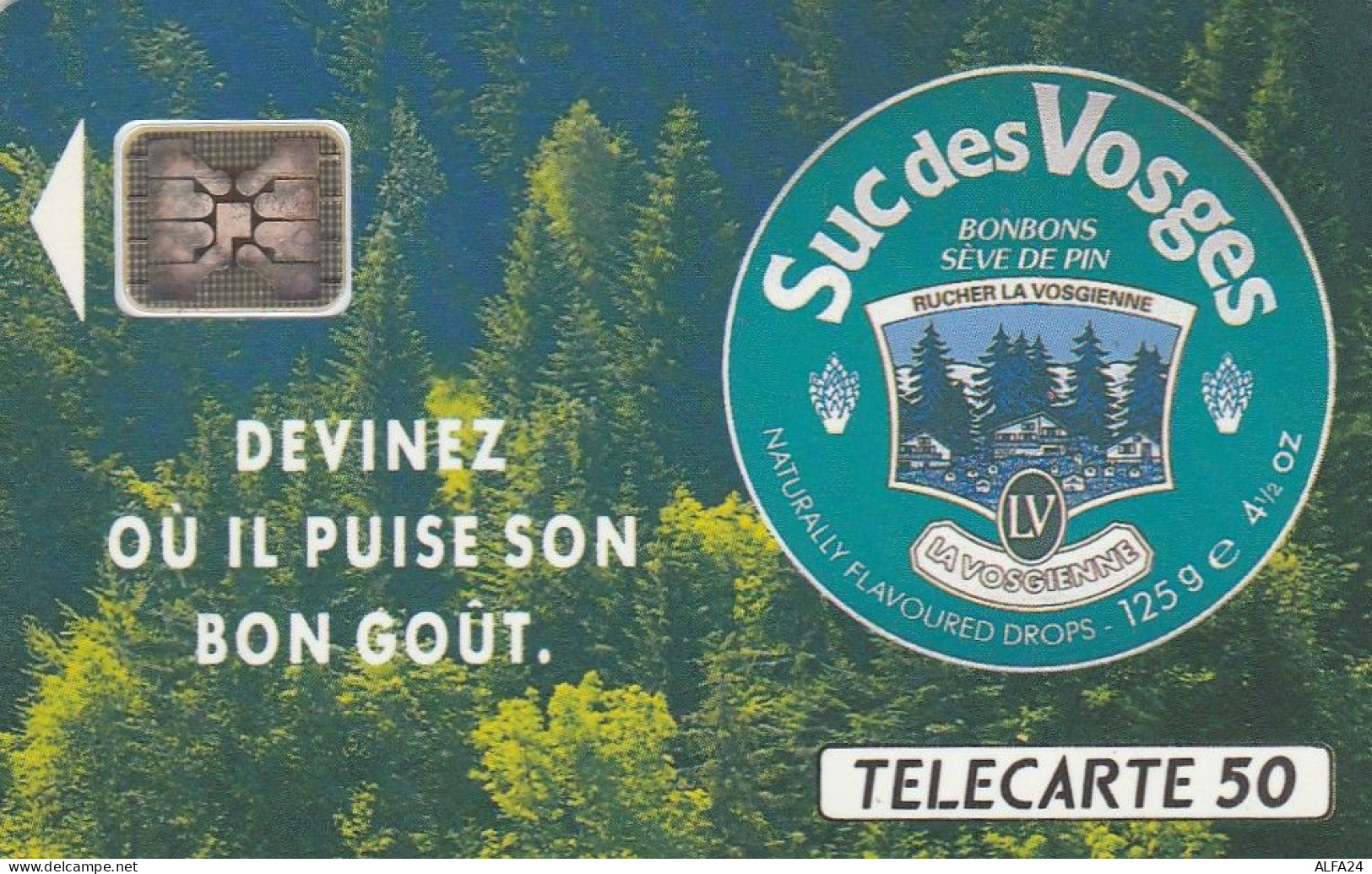 TELECARTE F315 SUC DES VOGES (2 - 1993