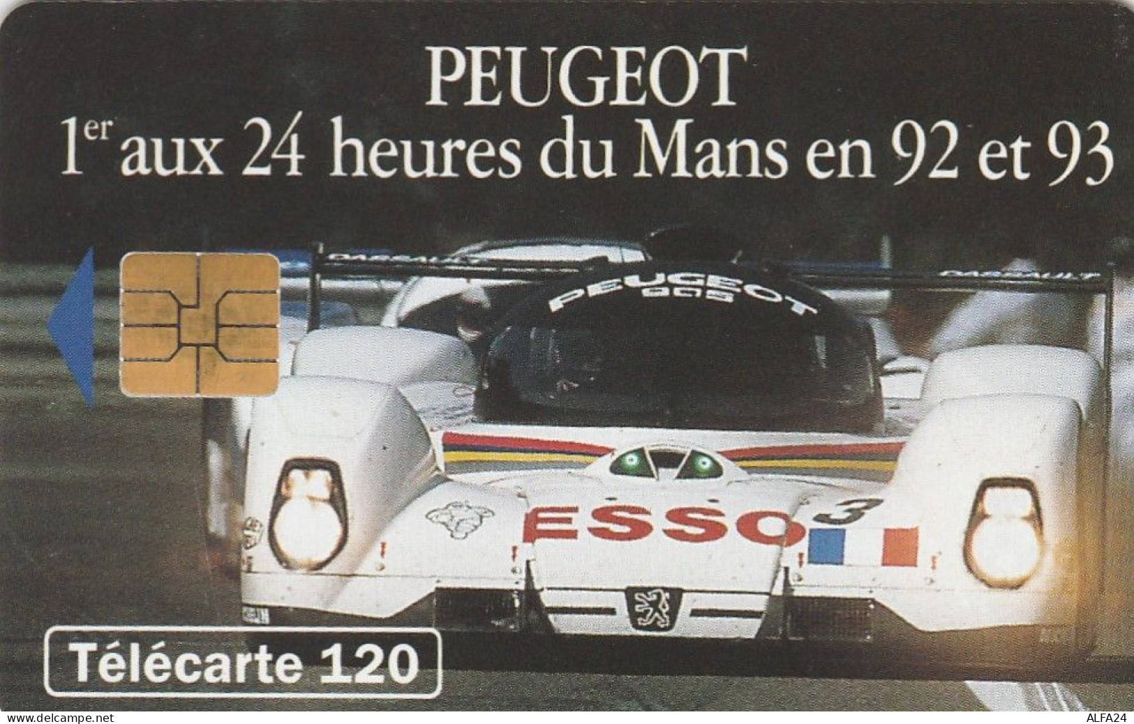 TELECARTE F404 PEUGEOT - 1993