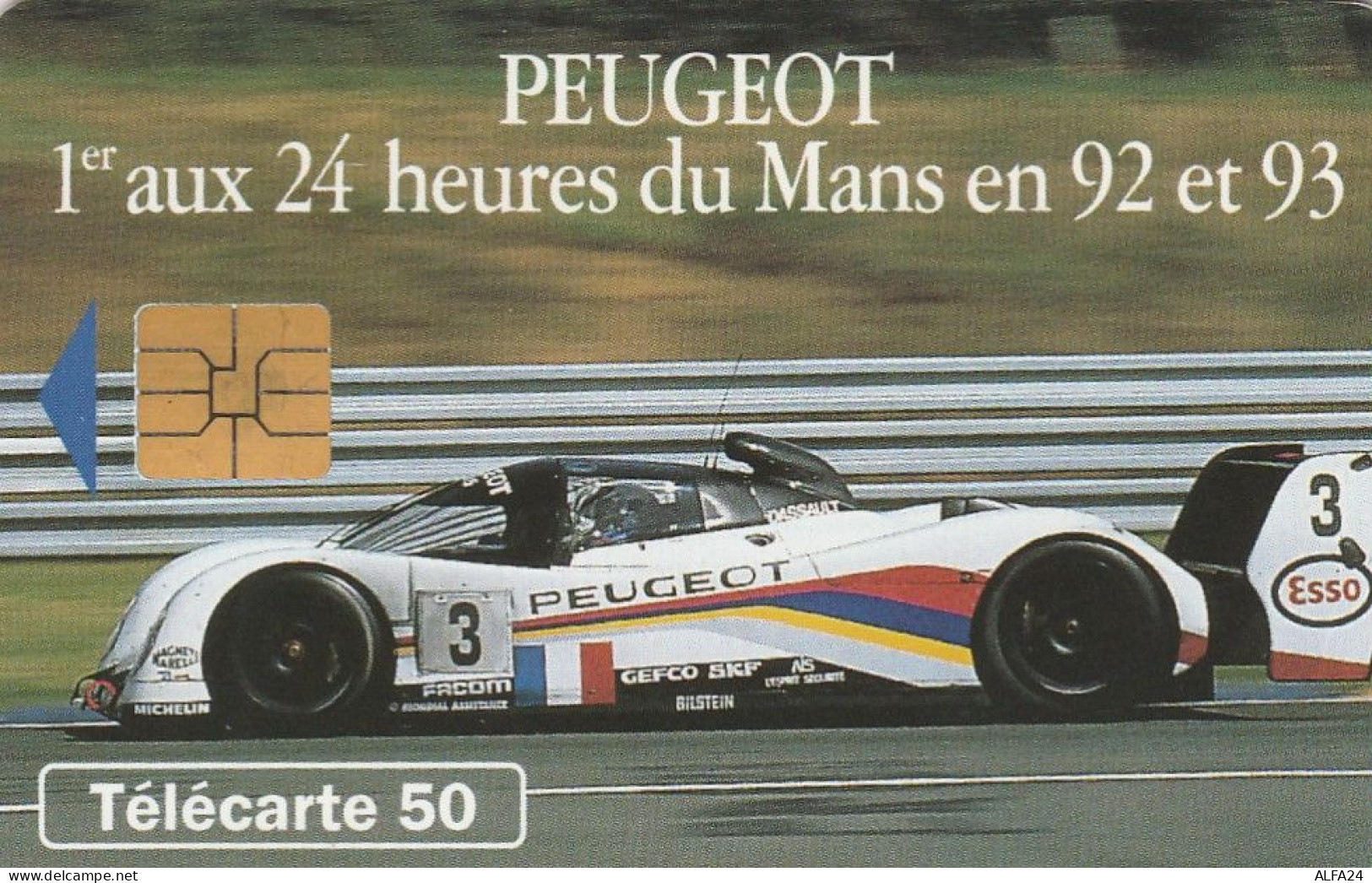 TELECARTE F401 PEUGEOT - 1993