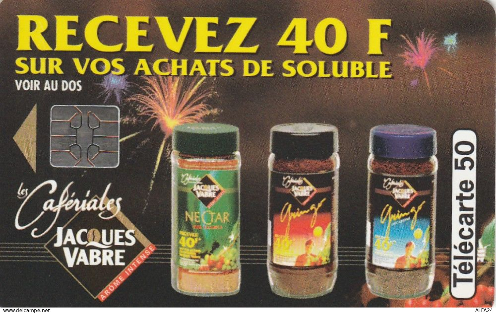 TELECARTE F469A CAFERALIES VABRE (2) - 1994