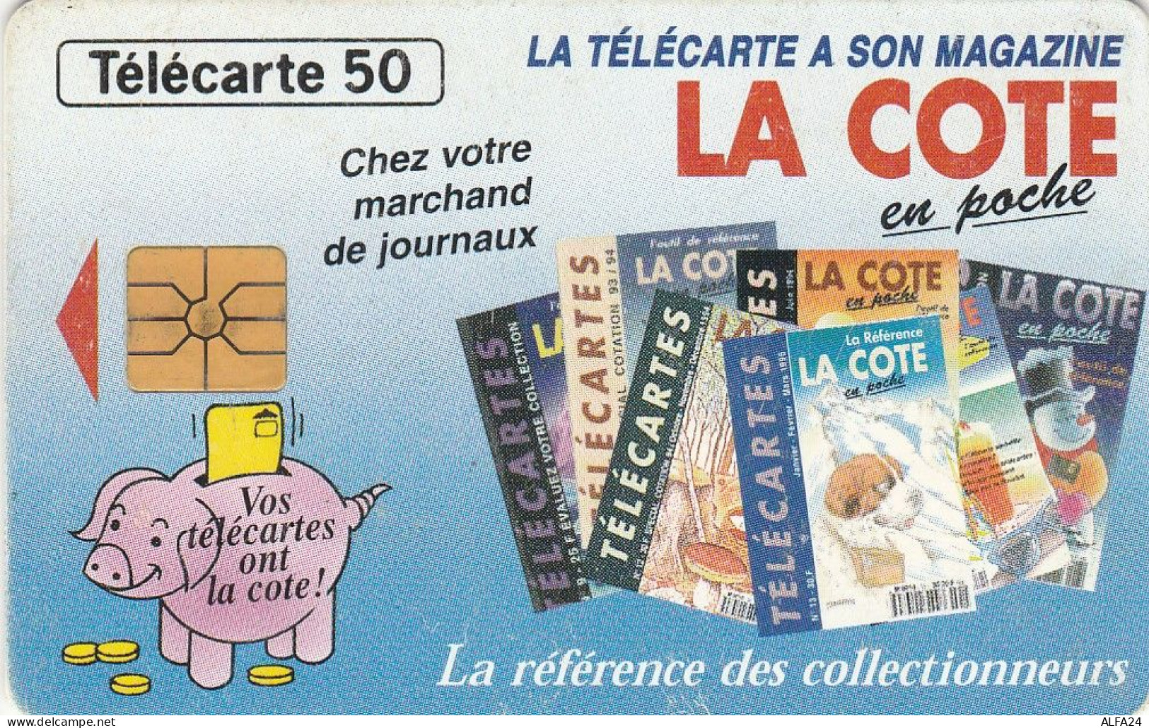 TELECARTE F530 COTE EN POCHE - 1995