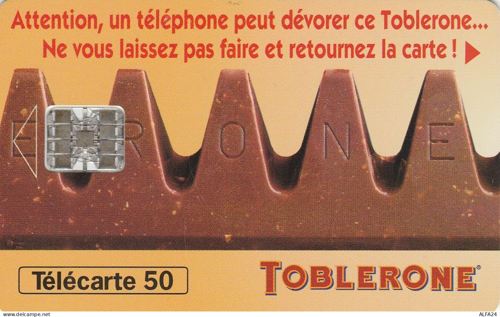 TELECARTE F592 TOBLERONE - 1995