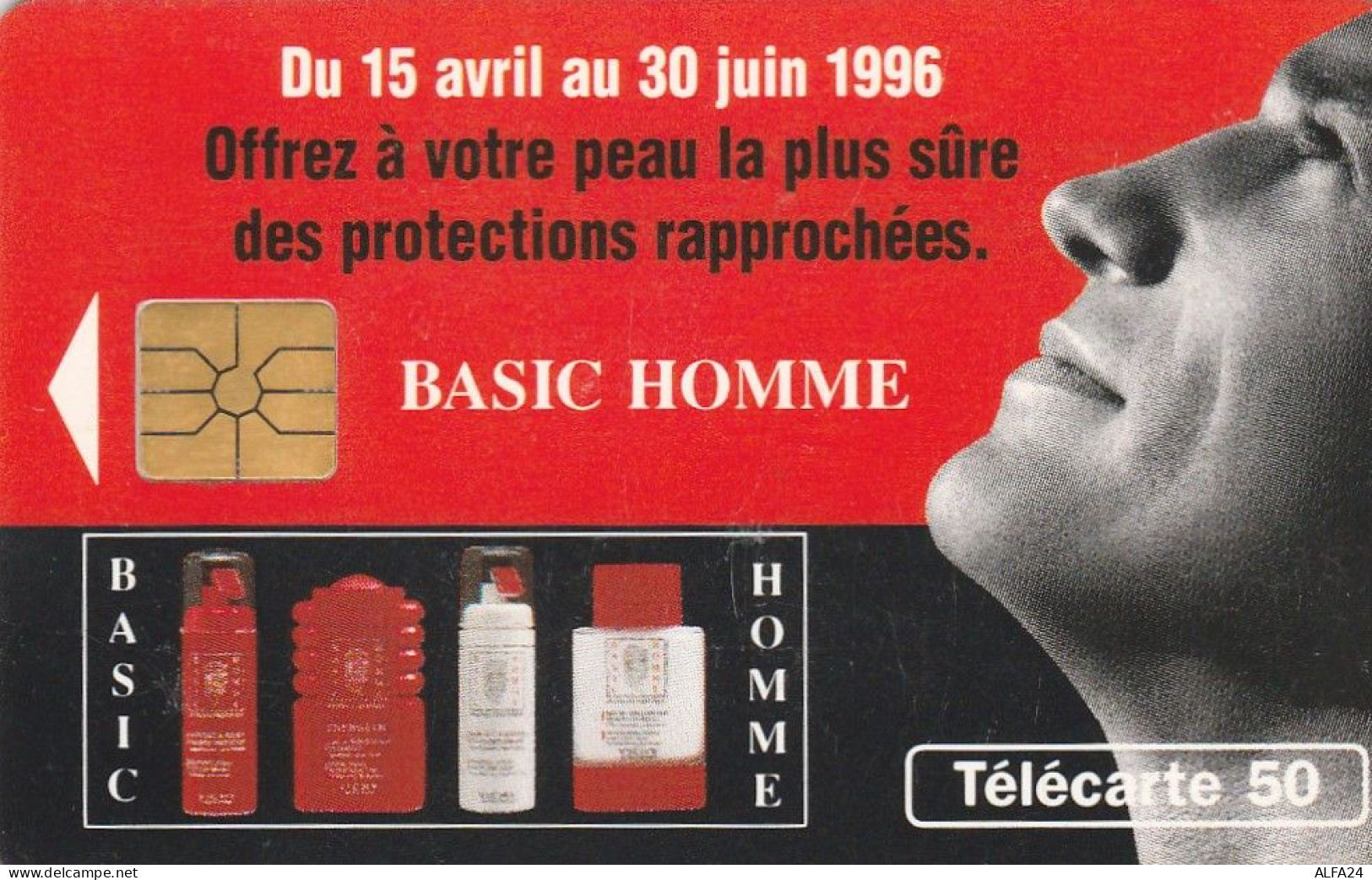 TELECARTE F617 BASIC HOMME (2) - 1996