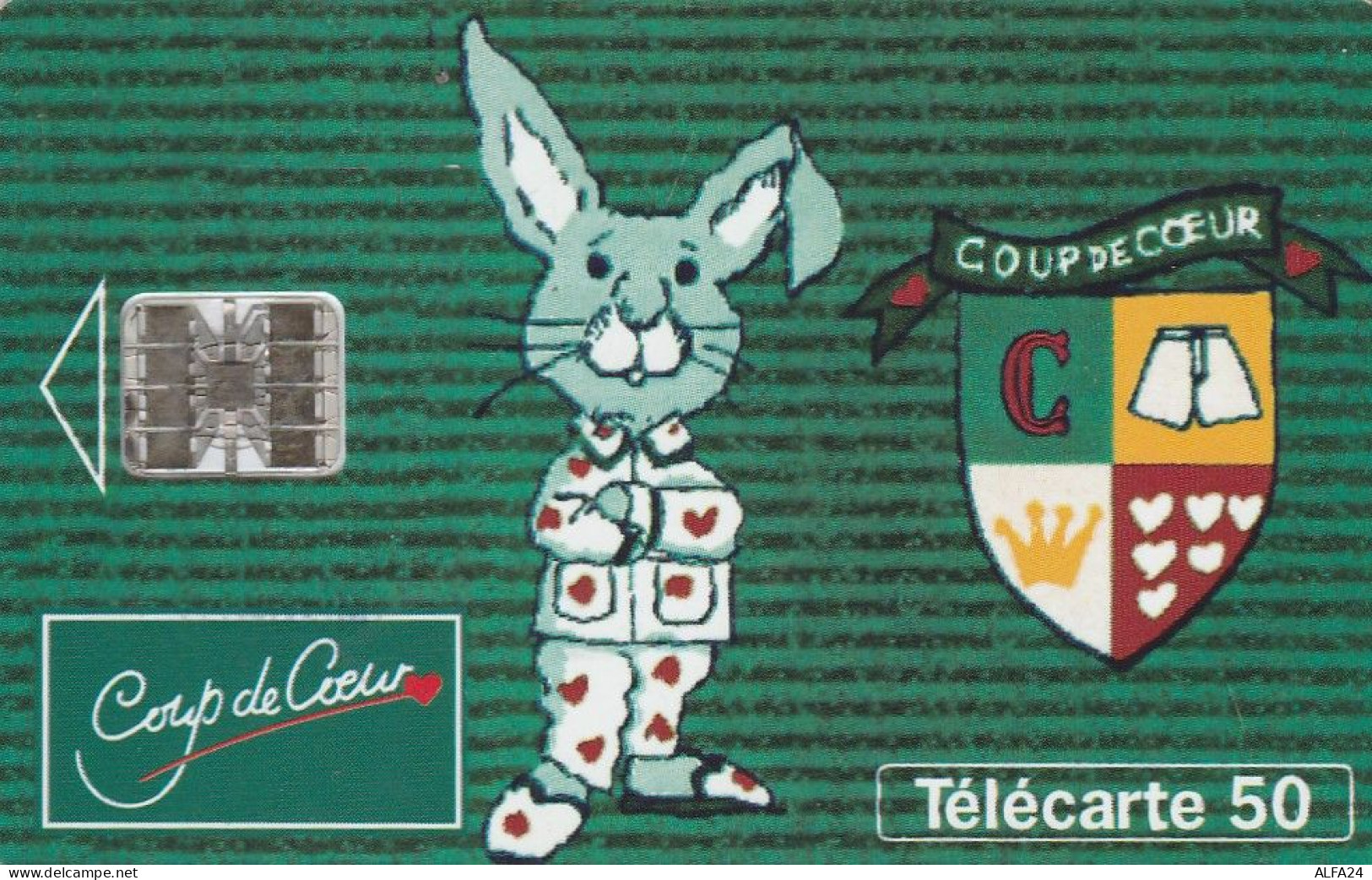 TELECARTE F682 COUP DE COEUR - 1996