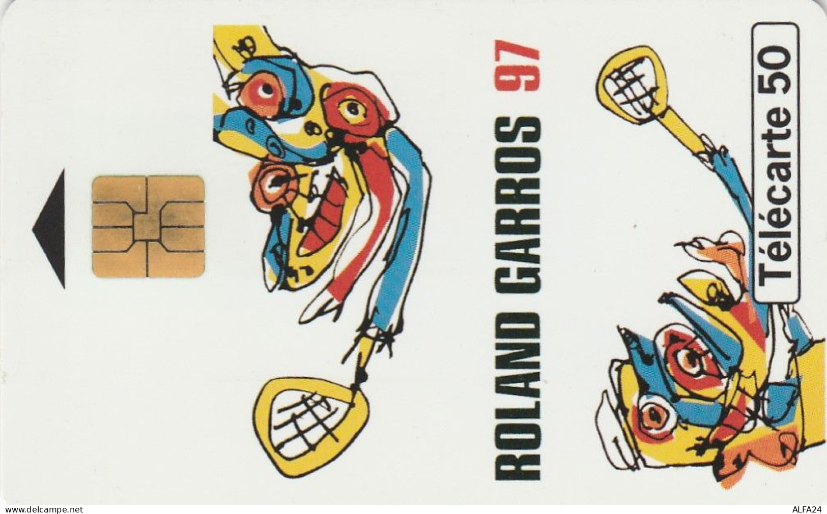 TELECARTE F737 ROLAND GARROS - 1997