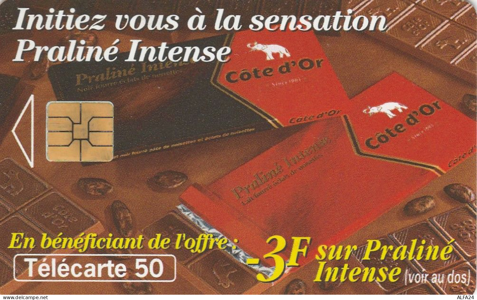 TELECARTE F957 COTE D'OR CHOCOLATE (2) - 1999