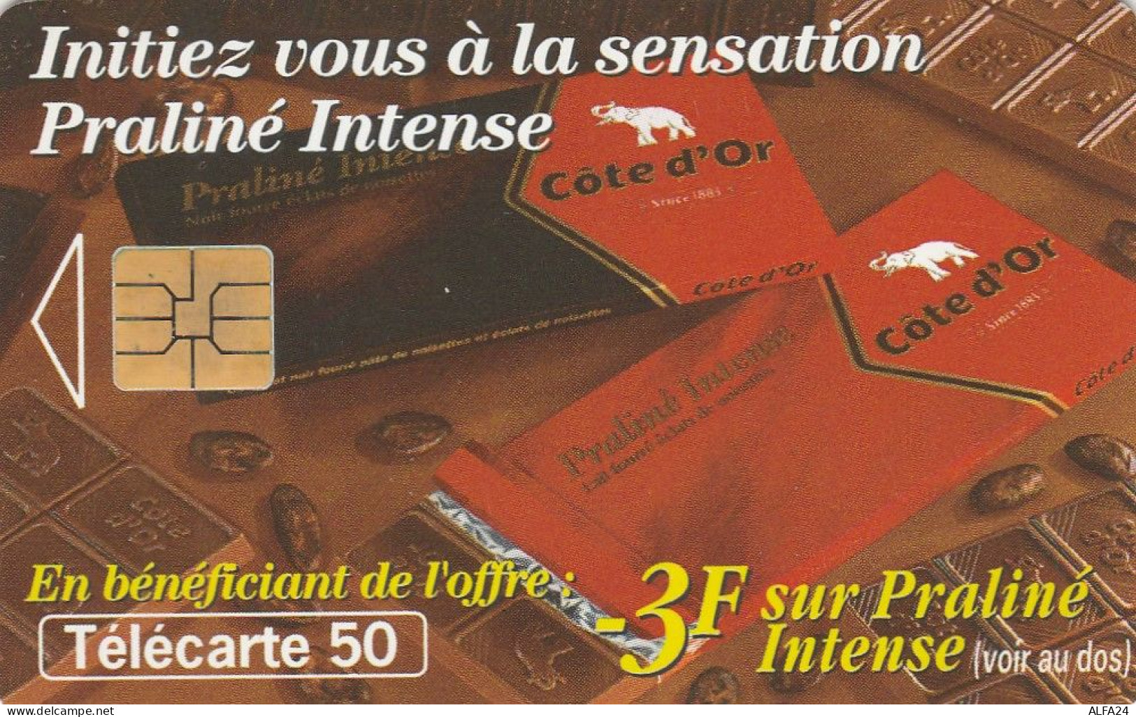 TELECARTE F957 COTE D'OR CHOCOLATE - 1999