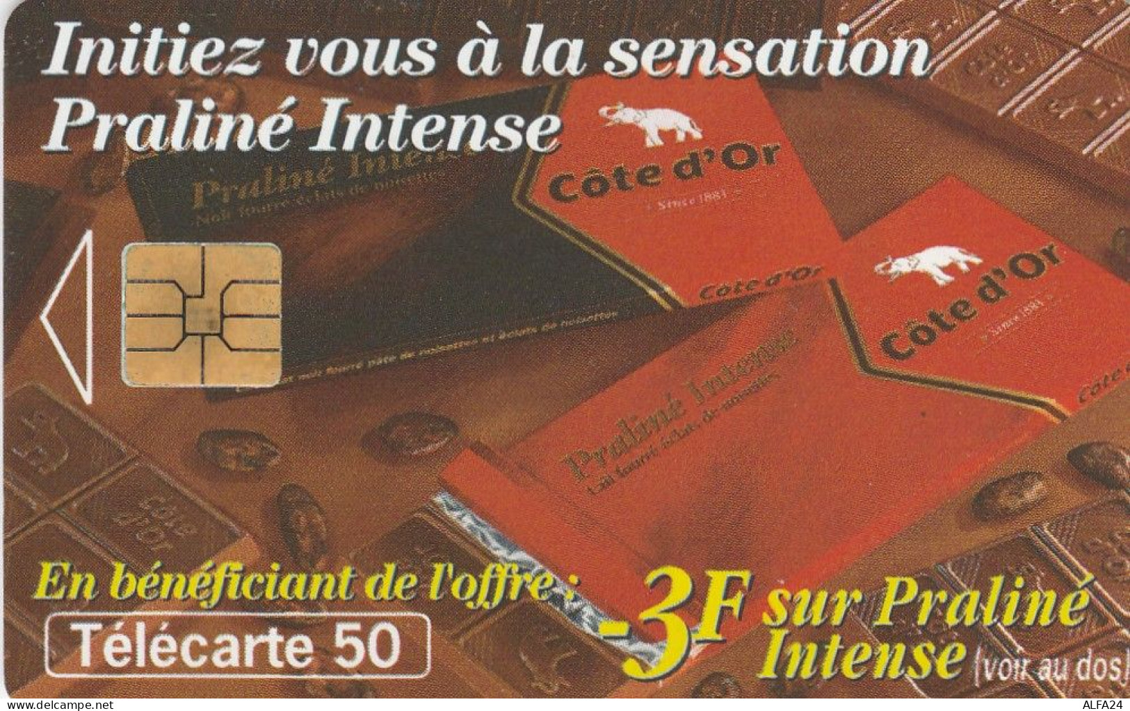 TELECARTE F957 COTE D'OR CHOCOLATE (3) - 1999