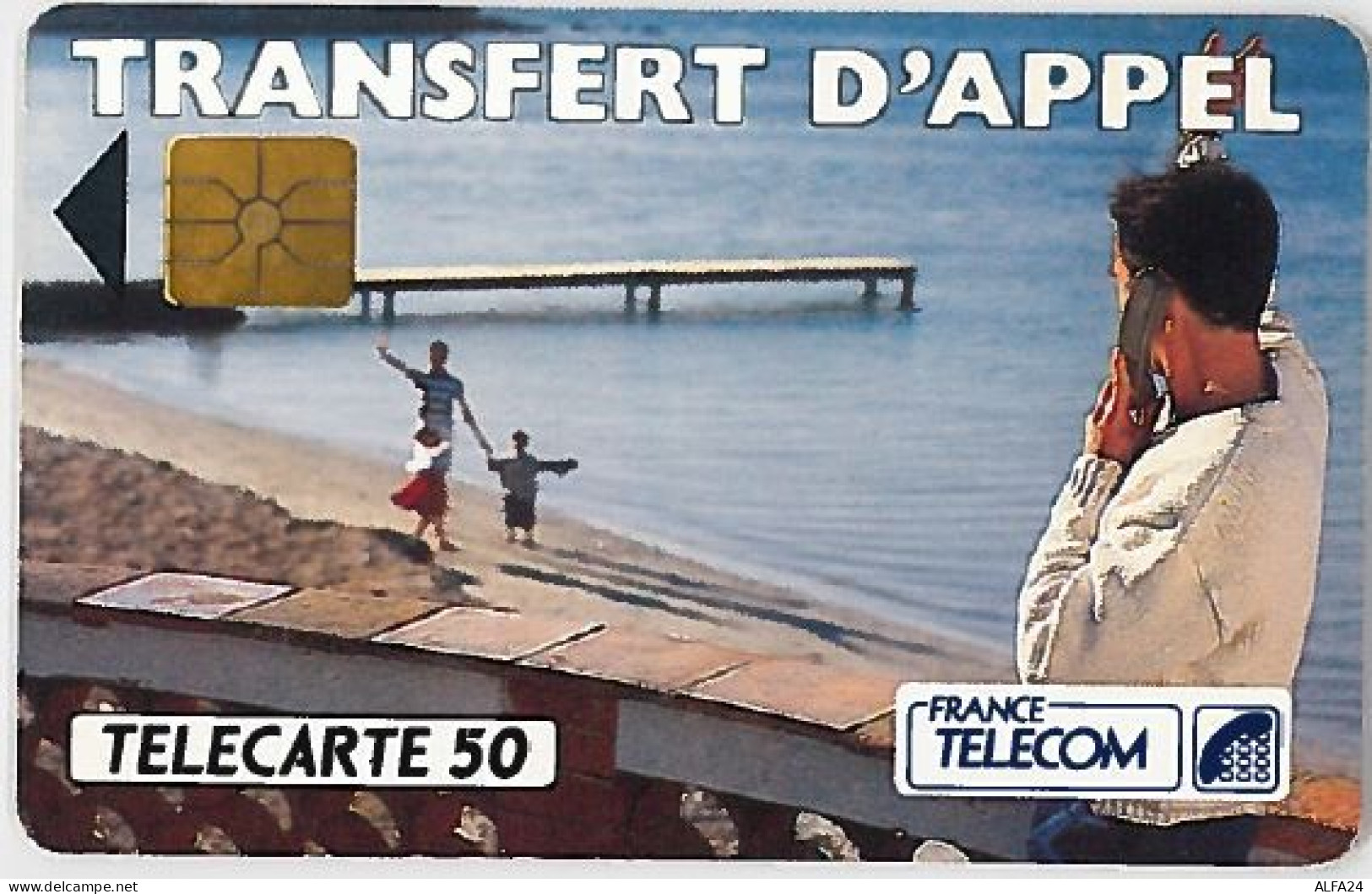 TELECARTE F275G 11-92 TRANSFERT D'APPEL (2) - 1992