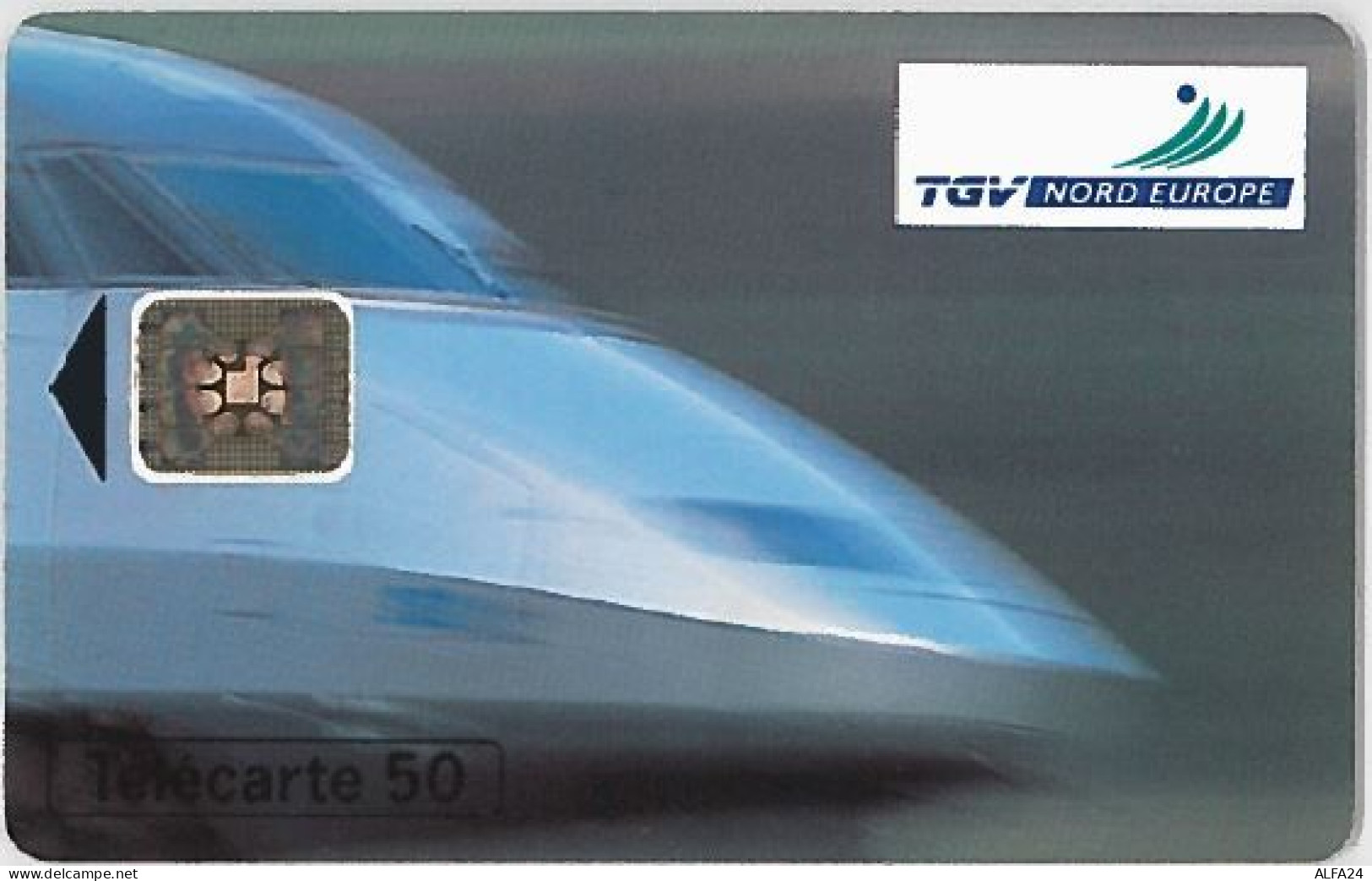 TELECARTE F360 TGV  NORD EUROPE (2) - 1993