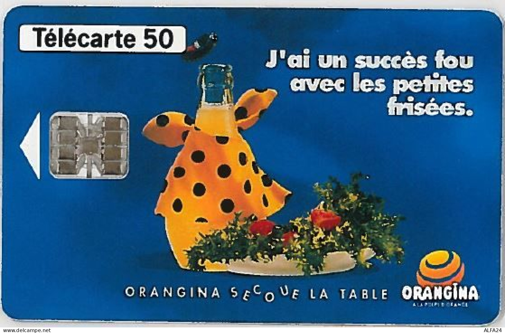 TELECARTE F381 ORANGINA 1 - 1993