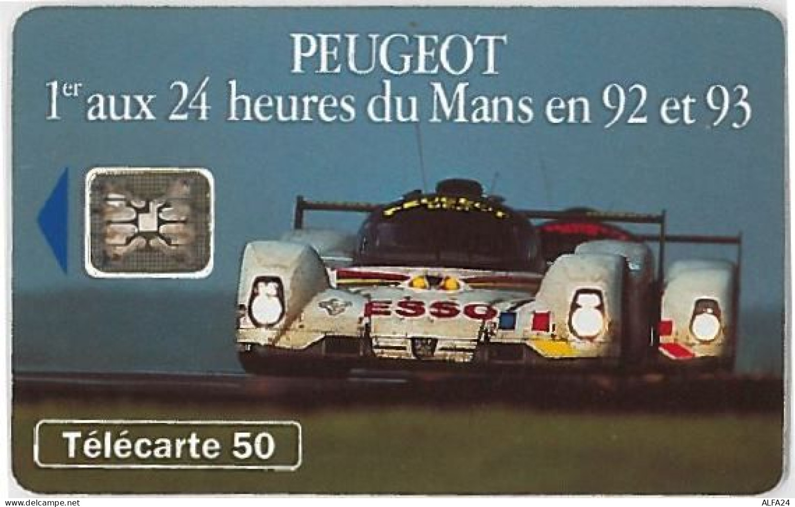 TELECARTE F397 PEUGEOT 905 1 - 1993