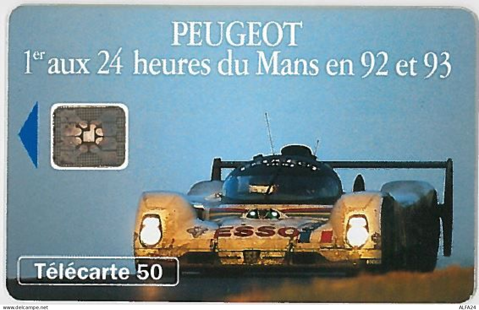 TELECARTE F399 PEUGEOT 905 1 - 1993