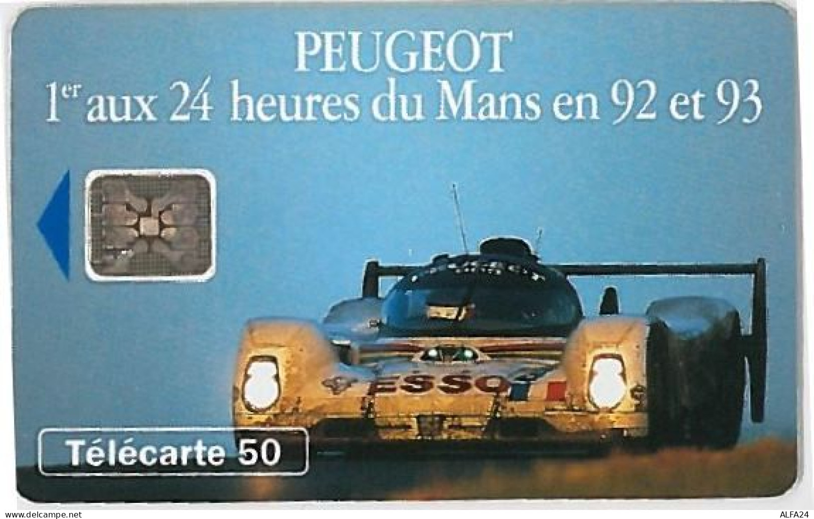 TELECARTE F399 PEUGEOT 905 1 (2) - 1993