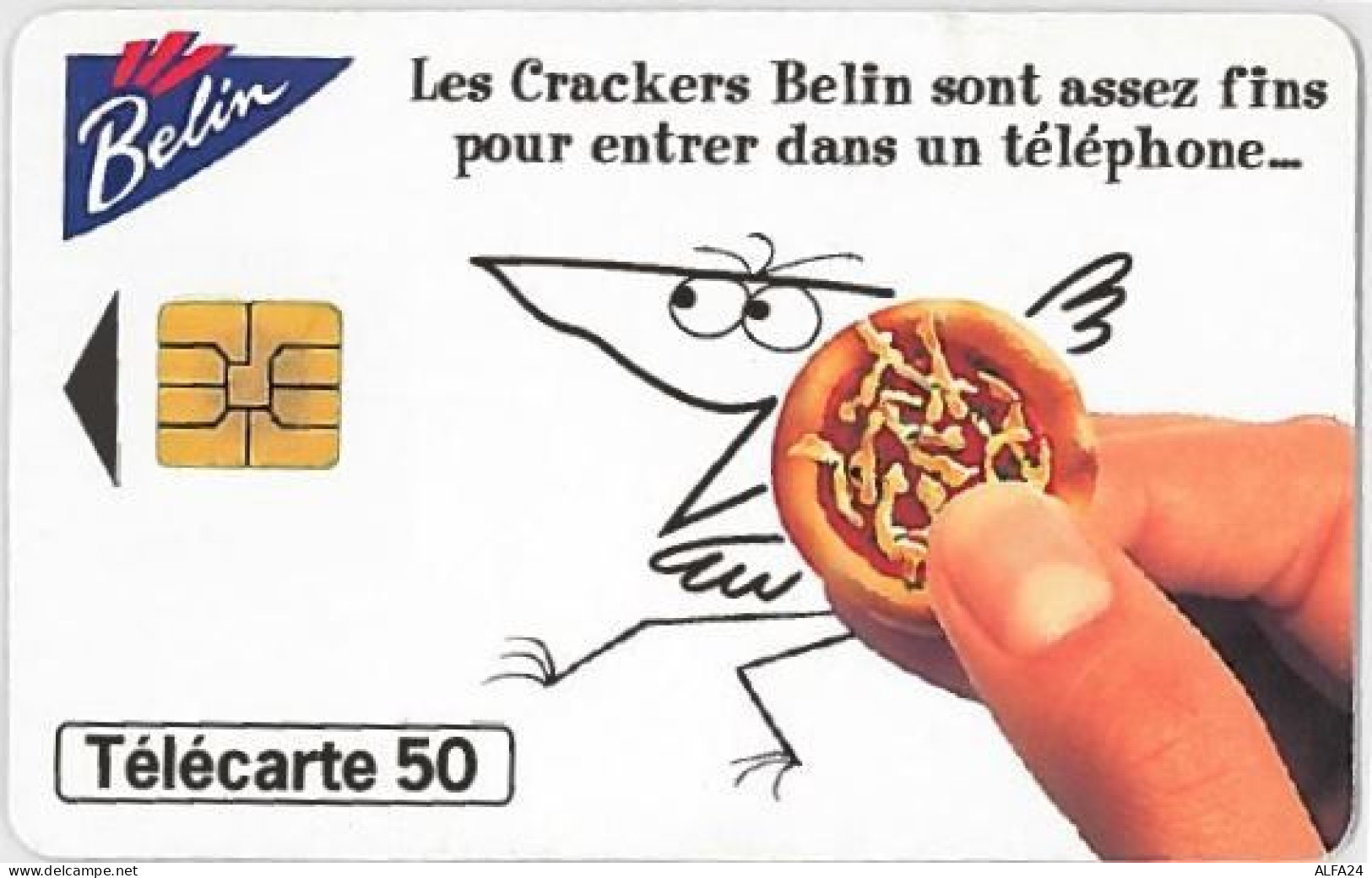 TELECARTE F610 BELIN CRACKERS - 1995