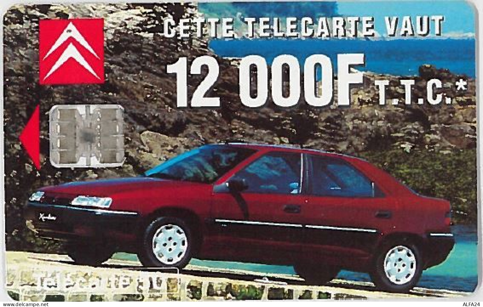 TELECARTE F634 CITROEN 12000F - 1996