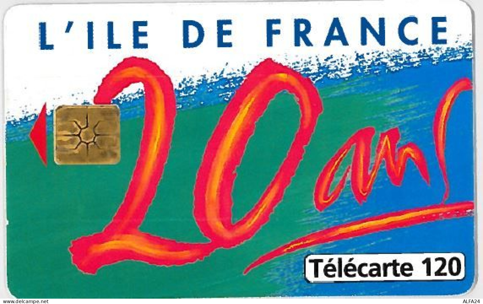 TELECARTE F644 ILE DE FRANCE - 1996