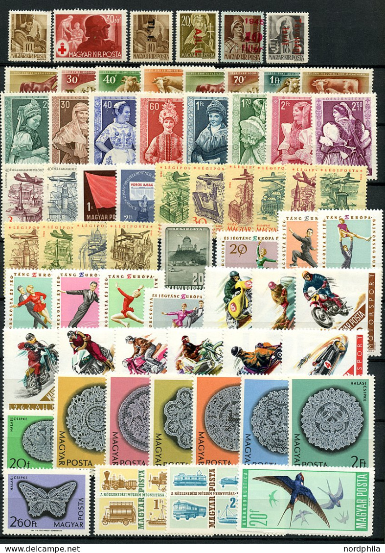 UNGARN 712 , Ungarn 1940-1971, Kleine Sammlung Postfrischer Marken Aus Dem Zeitraum 1940 Bis 1971, Ab Nr. 712 Bis Nr. 26 - Autres & Non Classés