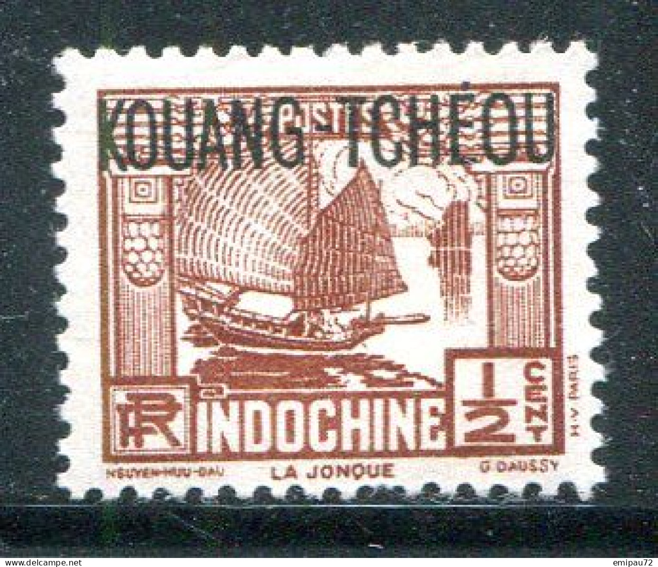 KOUANG TCHEOU- Y&T N°100- Neuf Avec Charnière * - Unused Stamps