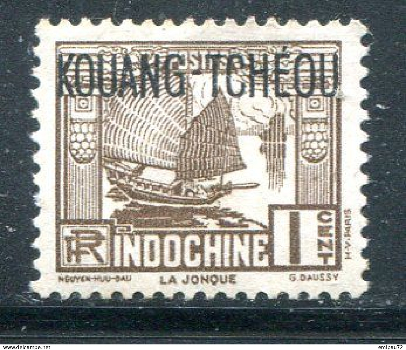 KOUANG TCHEOU- Y&T N°102- Neuf Avec Charnière * - Unused Stamps